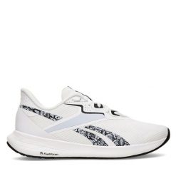 Buty na siłownię Reebok. Białe obuwie sportowe Reebok, bez zapięcia, na fitness i siłownię. Za 199.99 zł.