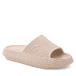 Klapki MEXX. Brązowe klapki Mexx, bez wzorów, bez obcasa. Za 79.99 zł.