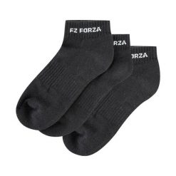 Skarpety sportowe krótkie FZ Forza Comfort - 3 pak. Czarne skarpety FZ FORZA, bez wzorów, z nylonu. Za 136.00 zł.
