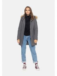 Northwood Parka "Arina" w kolorze szarym rozmiar: L. Szare parki Northwood, l, bez kaptura. Za 230.00 zł.