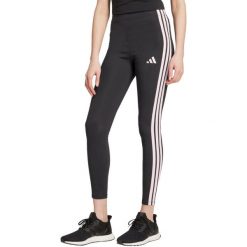 Legginsy damskie adidas Essentials Cotton - wysoki stan, bawełniane. Czarne legginsy Adidas, uniwersalny, bez wzorów, z bawełny, z podwyższonym stanem, długie. Za 102.99 zł.