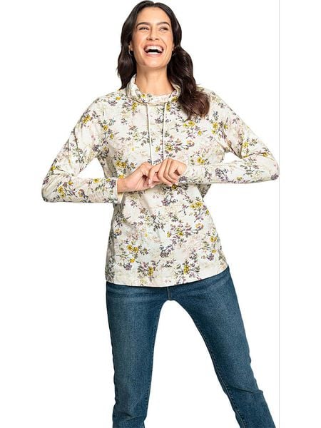 WITT WEIDEN Koszulka w kolorze kremowym rozmiar: 38. Brązowe bluzki WITT WEIDEN, bez wzorów, z bawełny, bez kołnierzyka, bez ramiączek. Za 70.41 zł.