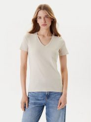 United Colors Of Benetton T-Shirt 3GA2E4230 Beżowy Regular Fit. Brązowe t-shirty United Colors of Benetton, l, bez wzorów, z bawełny, bez kołnierzyka, bez ramiączek. Za 59.99 zł.