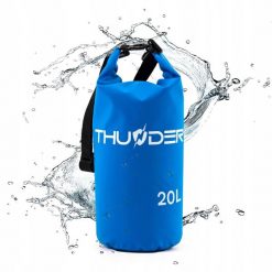 Worek wodoodporny torba na sup pojemny plecak turystyczny 20L. Niebieskie plecaki THUNDER, bez wzorów. Za 40.00 zł.