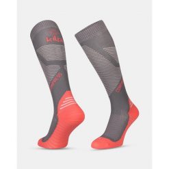 Podkolanówki uciskowe Kilpi COMPRESS-U. Czerwone skarpety Kilpi, bez wzorów. Za 91.56 zł.