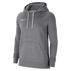 Bluza fitness damska Nike WMNS Park 20 Fleece. Białe bluzy Nike, m, bez wzorów, z bawełny, z kapturem. Za 274.35 zł.