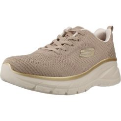 Buty SKECHERS FASHION FIT 2.0 MOONLIGHT Brązowy. Brązowe trekkingi Skechers, z tkaniny, trekkingowe. Za 324.99 zł.
