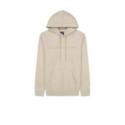 Bluza Champion beżowa 220782-YS084 z kapturem. Brązowe bluzy ЇDLO, l, bez wzorów, z bawełny, z kapturem. Za 190.99 zł.