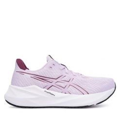 Buty do biegania Asics. Fioletowe obuwie sportowe Asics, bez zapięcia, do biegania. Za 329.99 zł.