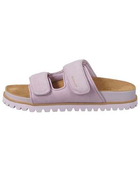 GANT Footwear Klapki "Mardale" w kolorze lawendowym rozmiar: 39. Różowe klapki GANT Footwear, bez wzorów, z okrągłym noskiem, bez obcasa. Za 311.45 zł.