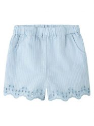 Name it Szorty "Pfesinne" w kolorze błękitnym rozmiar: 122. Niebieskie szorty Name it, bez wzorów, z bawełny. Za 87.61 zł.