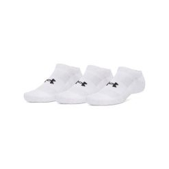 Under Armour UA PERFORMANCE COTTON 3PK NS Skarpetki unisex. Białe skarpety Under Armour, bez wzorów, z bawełny. W wyprzedaży za 48.99 zł.