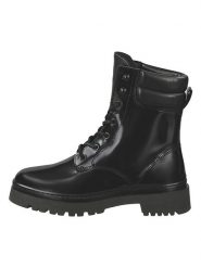 GANT Footwear Skórzane botki "Aligrey" w kolorze czarnym rozmiar: 37. Czarne botki GANT Footwear, bez wzorów, ze skóry, bez obcasa, bez zapięcia. Za 343.41 zł.