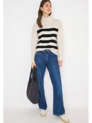 Cecil Golf w kolorze kremowo-czarnym rozmiar: XL. Brązowe golfy Cecil, xl, bez wzorów, bez ramiączek. Za 122.38 zł.