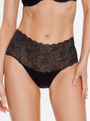 Chantelle Figi klasyczne z wysokim stanem Soft Stretch C11G80 Czarny. Czarne figi Chantelle, bez wzorów, z syntetyku. Za 109.99 zł.
