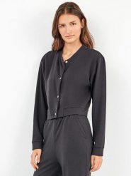 Gisela Bluza w kolorze antracytowym rozmiar: M. Czarne bluzy sportowe gisela, m, bez wzorów, bez kaptura. Za 60.45 zł.