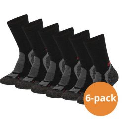 Skarpety turystyczne dla dorosłych Xtreme Wełna Merino, 6 szt. Czarne skarpety XTREME SOCKSWEAR, bez wzorów, z wełny. Za 203.99 zł.