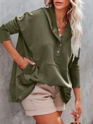 Milan Kiss Bluza w kolorze khaki rozmiar: M. Brązowe bluzy sportowe Milan Kiss, m, bez wzorów, z kapturem. Za 171.28 zł.