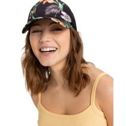 Czapka Trucker dla Kobiety BEAUTIFUL MORNING Czarny. Czarne czapki Roxy, bez wzorów, z materiału. W wyprzedaży za 90.99 zł.