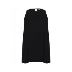 Damski top z odkrytymi plecami Tombo. Czarne topy TOMBO, xl, bez wzorów, bez kołnierzyka, bez ramiączek. Za 118.50 zł.
