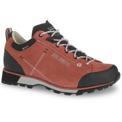 Buty trekkingowe damskie Dolomite Cinquantaquattro Hike Low Evo GTX. Czerwone trekkingi Dolomite, z gore-texu, trekkingowe. Za 805.05 zł.