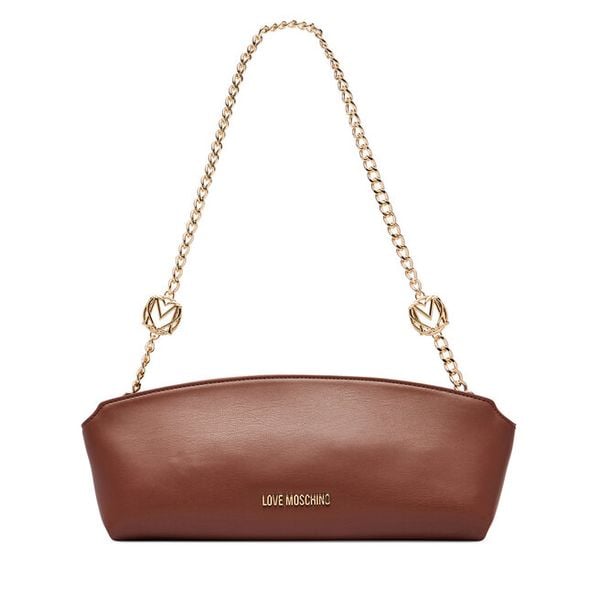 Torebka LOVE MOSCHINO. Brązowe torebki klasyczne Love Moschino, bez wzorów, bez dodatków. Za 749.99 zł.