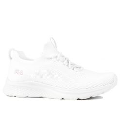 Buty damskie sportowe Fila RUN IT. Białe obuwie sportowe Fila, bez zapięcia, trekkingowe. W wyprzedaży za 139.00 zł.
