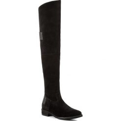 Muszkieterki SOLO FEMME - 39912-02-G70/000-12-00 Czarny. Czarne kozaki Solo Femme, z materiału, bez obcasa, na obcasie, bez zapięcia. W wyprzedaży za 379.00 zł.