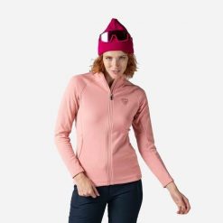 Bluza narciarska damska Rossignol Classique Clim. Czerwone bluzy Rossignol, na zimę, l, bez wzorów, bez kaptura. Za 455.00 zł.