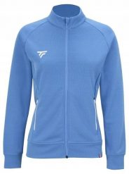 Bluza rozpinana tenisowa damska Tecnifibre Team Jacket. Niebieskie bluzy TECNIFIBRE, xs, bez wzorów, z materiału, bez kaptura. Za 196.00 zł.