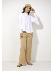 More & More Spodnie w kolorze beżowym rozmiar: 40. Brązowe spodnie materiałowe More & More, bez wzorów, z materiału. Za 135.17 zł.