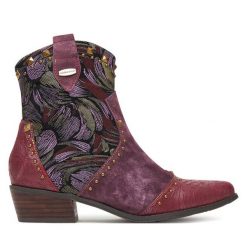 Botki Laura Vita. Botki Laura Vita, bez wzorów, bez obcasa, na słupku, bez zapięcia. Za 569.99 zł.