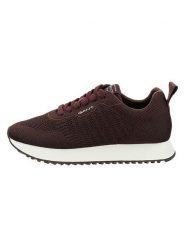 GANT Footwear Skórzane sneakersy "Bevinda" w kolorze brązowym rozmiar: 39. Brązowe trampki GANT Footwear, bez wzorów, bez zapięcia. Za 319.45 zł.