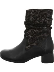 Think! Skórzane botki w kolorze czarnym rozmiar: 36. Czarne botki Think!, bez wzorów, bez obcasa, bez zapięcia. Za 396.24 zł.