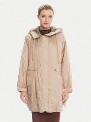 Weekend Max Mara Kurtka przejściowa Alcamo 2525496011 Beżowy Regular Fit. Brązowe kurtki Weekend Max Mara, bez wzorów, z syntetyku, bez kaptura. Za 2,539.00 zł.
