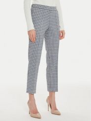 Olsen Chinosy 14002225 Błękitny Regular Fit. Niebieskie spodnie materiałowe Olsen, bez wzorów, z wiskozy. Za 319.99 zł.