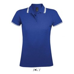 Damska koszulka polo Sol's Pasadena. Białe koszulki polo SOL'S, s, bez wzorów, z bawełny, bez kołnierzyka, bez ramiączek. Za 134.50 zł.