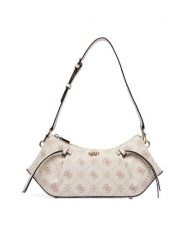 Guess Torebka Allegra HWGP24 89180 Kremowy. Białe torebki klasyczne Guess, z aplikacjami, ze skóry, bez dodatków. Za 544.99 zł.
