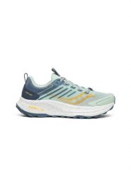 Saucony Sneakersy w kolorze granatowo-miętowym rozmiar: 38. Niebieskie trampki Saucony, bez wzorów, bez zapięcia. Za 439.24 zł.