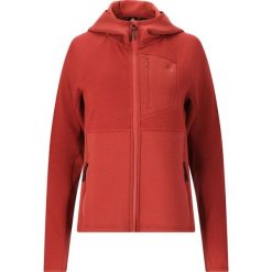 Bluza trekkingowa damska Whistler Langley Power Stretch. Czerwone bluzy Whistler, bez wzorów, bez kaptura. W wyprzedaży za 201.99 zł.