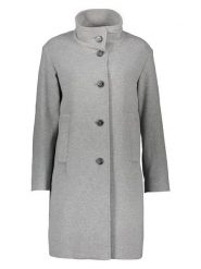 Fuchs Schmitt Wełniany płaszcz w kolorze jasnoszarym rozmiar: 46. Szare płaszcze Fuchs Schmitt, bez wzorów, z wełny, bez kaptura. Za 391.99 zł.