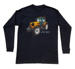 Renault Ares — bluzka z długim rękawem (Rozmiar: 9 - 11 lat; Kolor koszulki: czarny; Rodzaj nadruku: Renault Ares). Czarne bluzki nikiniki, s, bez wzorów, z bawełny, bez kołnierzyka, bez ramiączek. Za 79.00 zł.