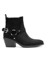 C M Paris Botki w kolorze czarnym rozmiar: 36. Czarne botki C M Paris, bez wzorów, bez obcasa, bez zapięcia. Za 152.99 zł.