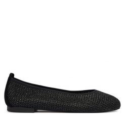 Baleriny Caprice. Czarne baleriny Caprice, bez wzorów, bez obcasa. Za 299.99 zł.
