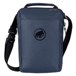 Torba na ramię Mammut Seon Pouch 2L, niebieski poliamid DWR, 16,5 x 23 x 5 cm. Niebieskie torby na ramię Mammut, bez wzorów, z poliamidu, sportowe, na ramię, bez dodatków. Za 209.99 zł.