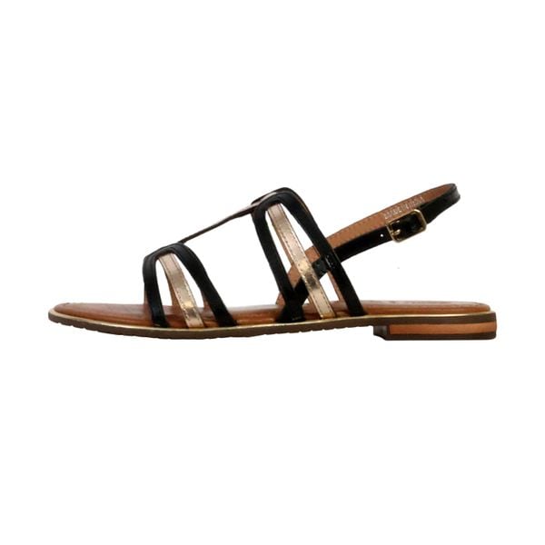 Sandały GEOX D SOZY PLUS Brąz. Sandały Geox, bez wzorów, ze skóry, bez obcasa, bez zapięcia. Za 330.99 zł.