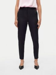 Vero Moda Chinosy Fenya 10313834 Czarny Tapered Fit. Czarne spodnie materiałowe Vero Moda, bez wzorów, z syntetyku. Za 79.99 zł.