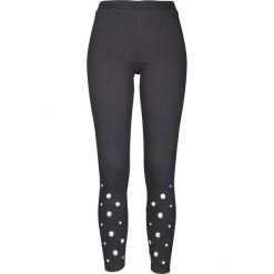 Damskie legginsy Urban Classic flammé. Czarne legginsy Urban Classics, bez wzorów. Za 175.50 zł.