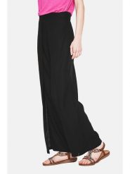 ASSUILI Lniane spodnie w kolorze czarnym rozmiar: 34. Czarne spodnie materiałowe Assuili, bez wzorów, ze lnu. Za 121.99 zł.