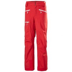 Spodnie narciarskie dla kobiet Helly Hansen Acer 3L Shell. Czerwone spodnie narciarskie Helly Hansen, l, bez wzorów, narciarskie. Za 1,702.00 zł.
